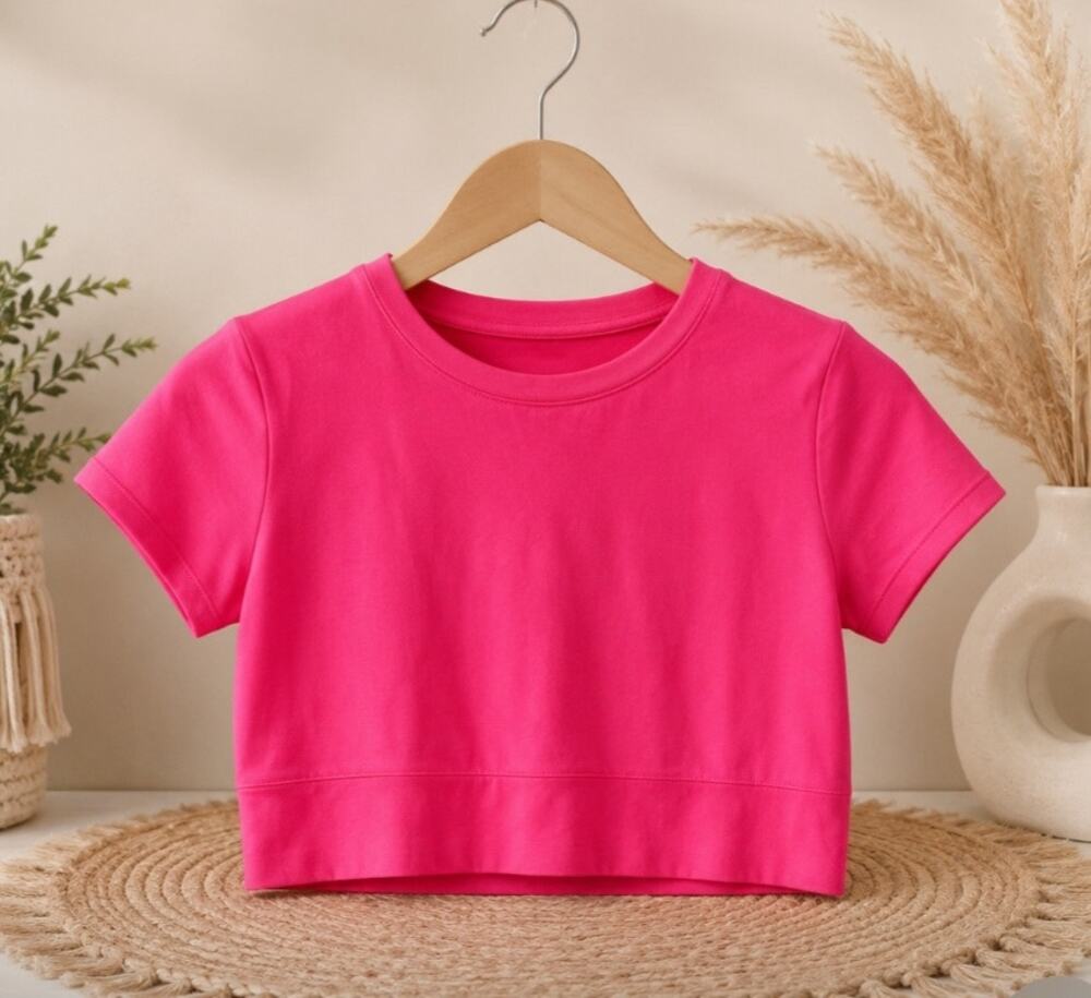Aerie Offline Hot Pink Active Wear Top XL